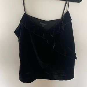 Jcrew velvet camisole